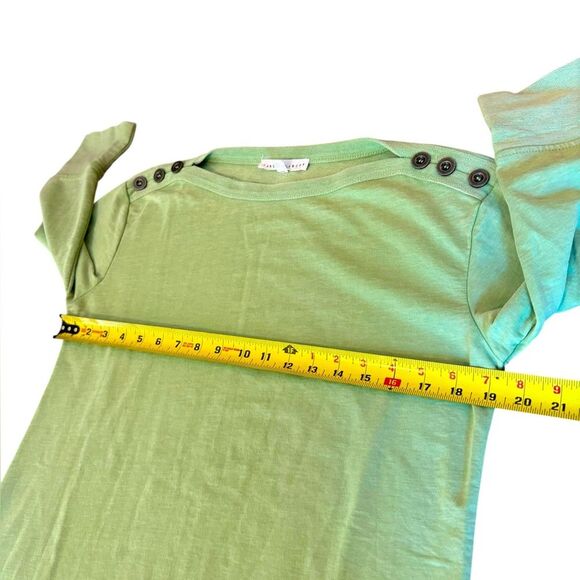 Jane and Delancey Boat Neck Top 3 Quarter Sleeve Lightweight Relaxed Women Small - Picture 9 of 10